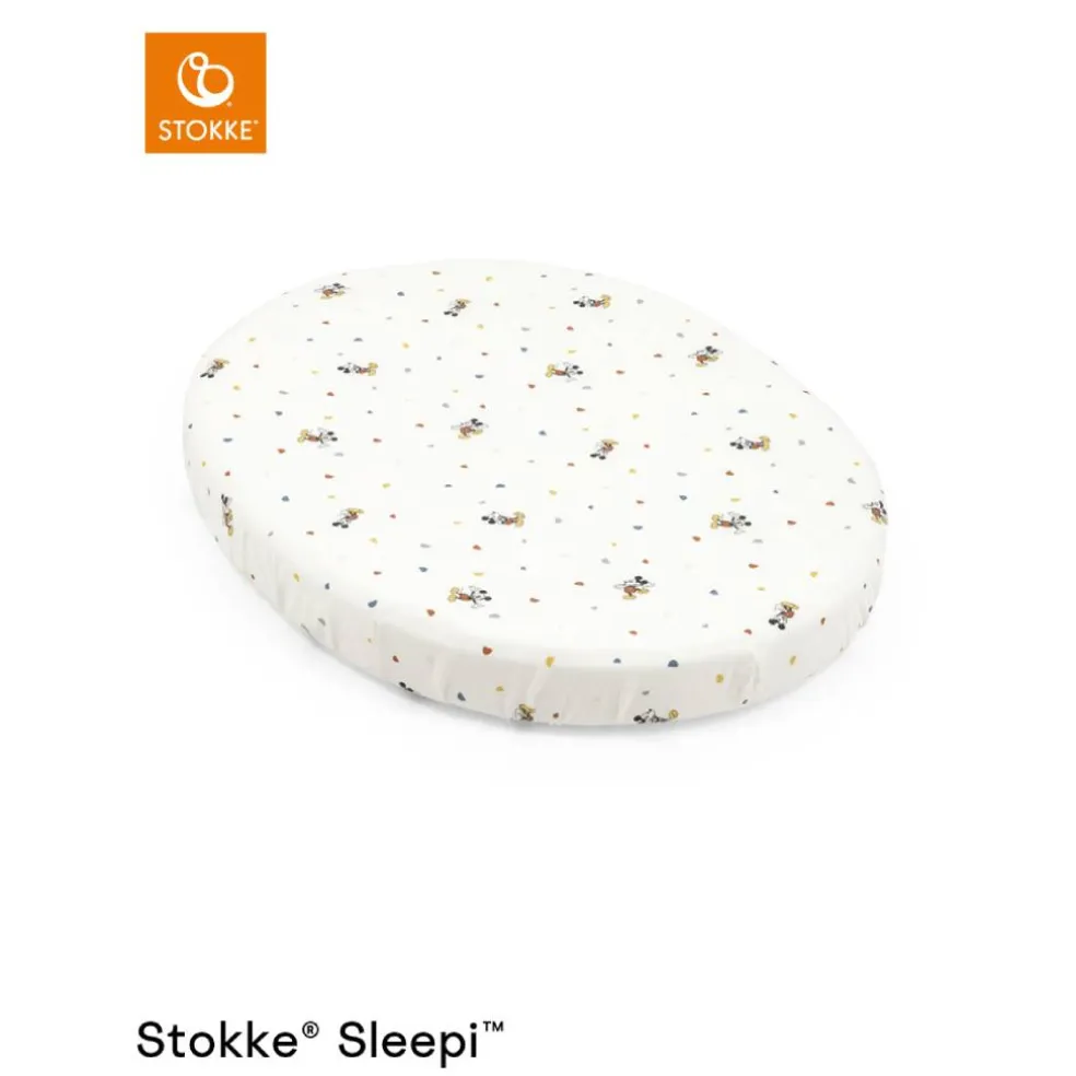 Stokke® Disney Sleepi™ Mini Fitted Sheet V3 Mickey Celebration