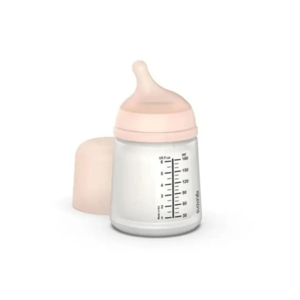 Suavinex Zero Zero Anti Colic Bottle 180ml - Slow Flow 0m+