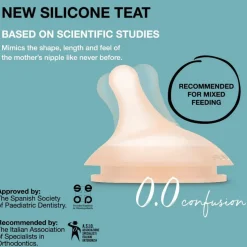 Suavinex Zero Zero Silicone Teat X2
