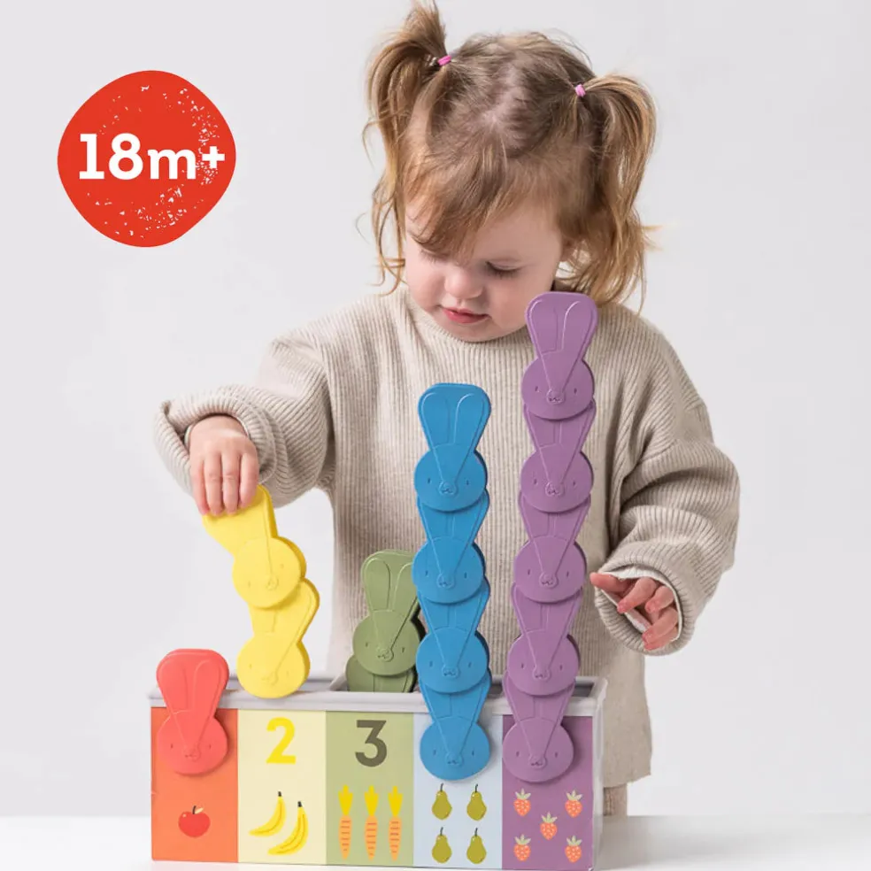 Taf Toys Bunny School Match & Count Toy