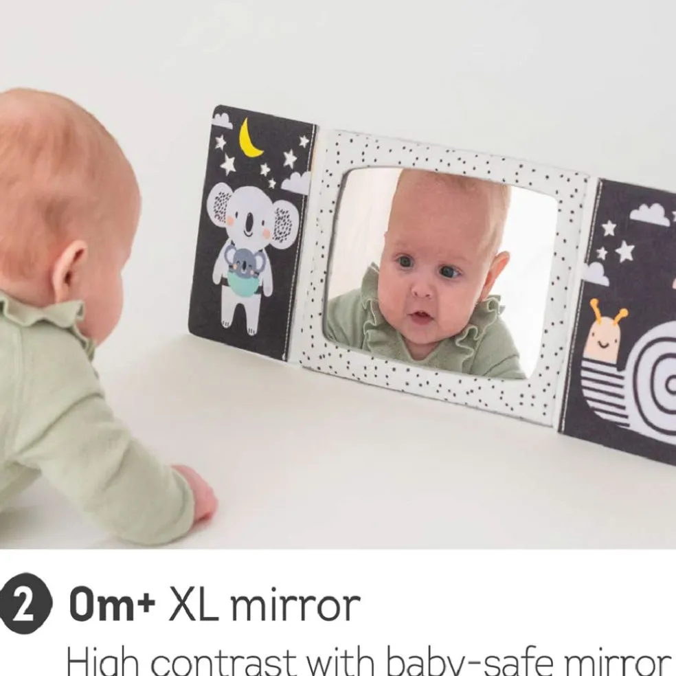 Taf Toys Tummy-time Mirror Book