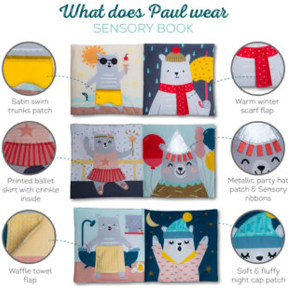 Taf Toys What Does Paul Wear Book