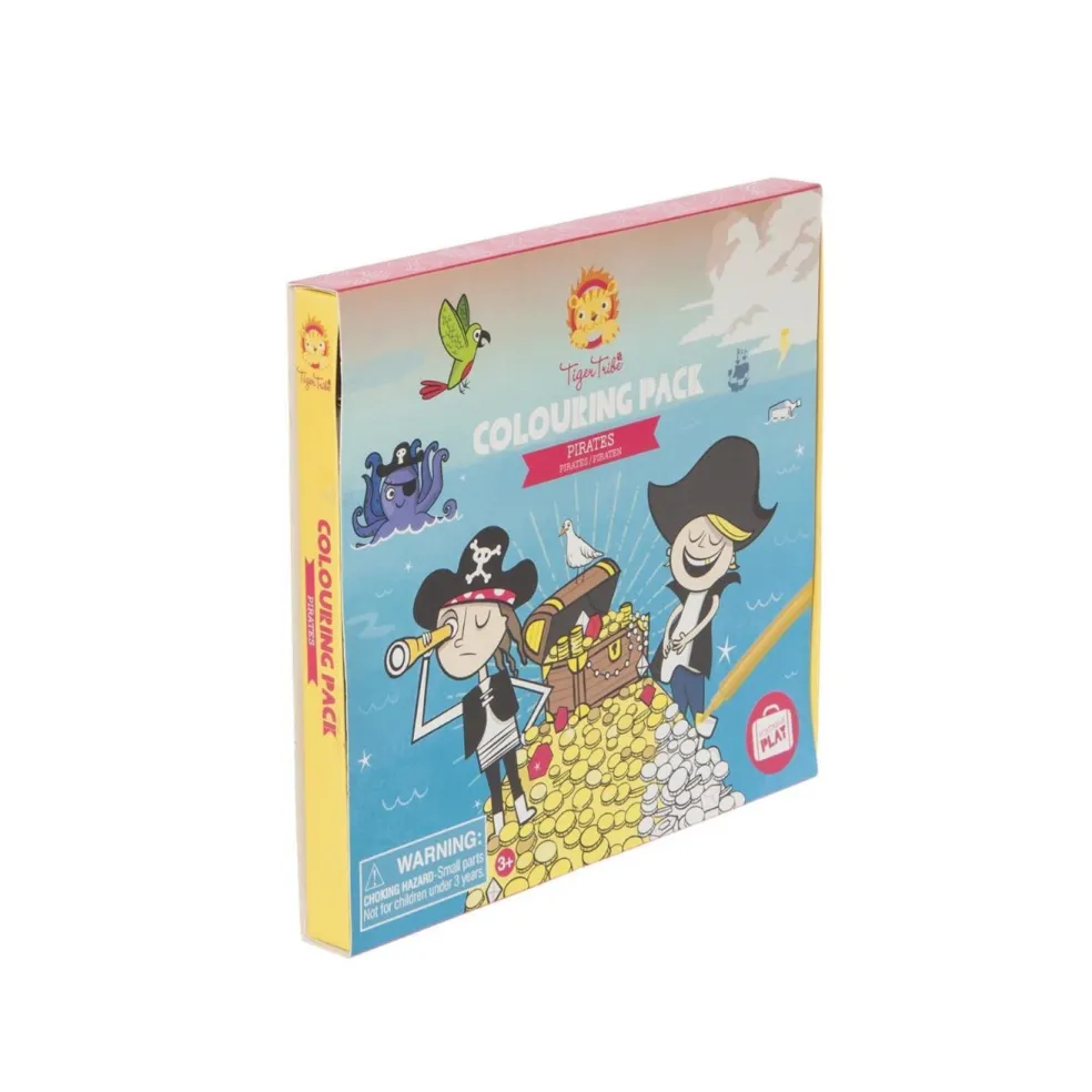 Tiger Tribe Colouring Packs