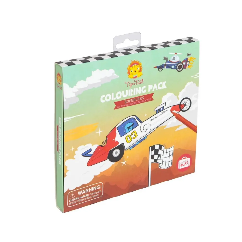 Tiger Tribe Colouring Packs