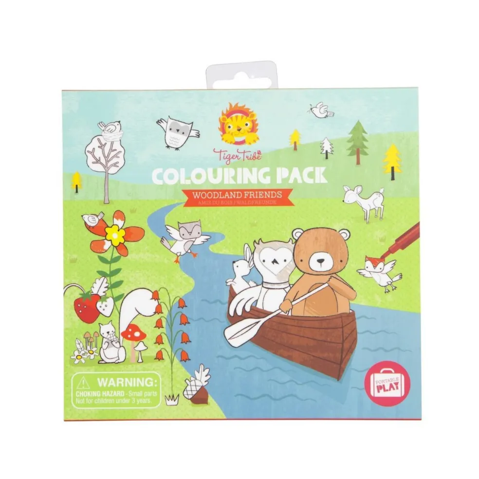 Tiger Tribe Colouring Packs