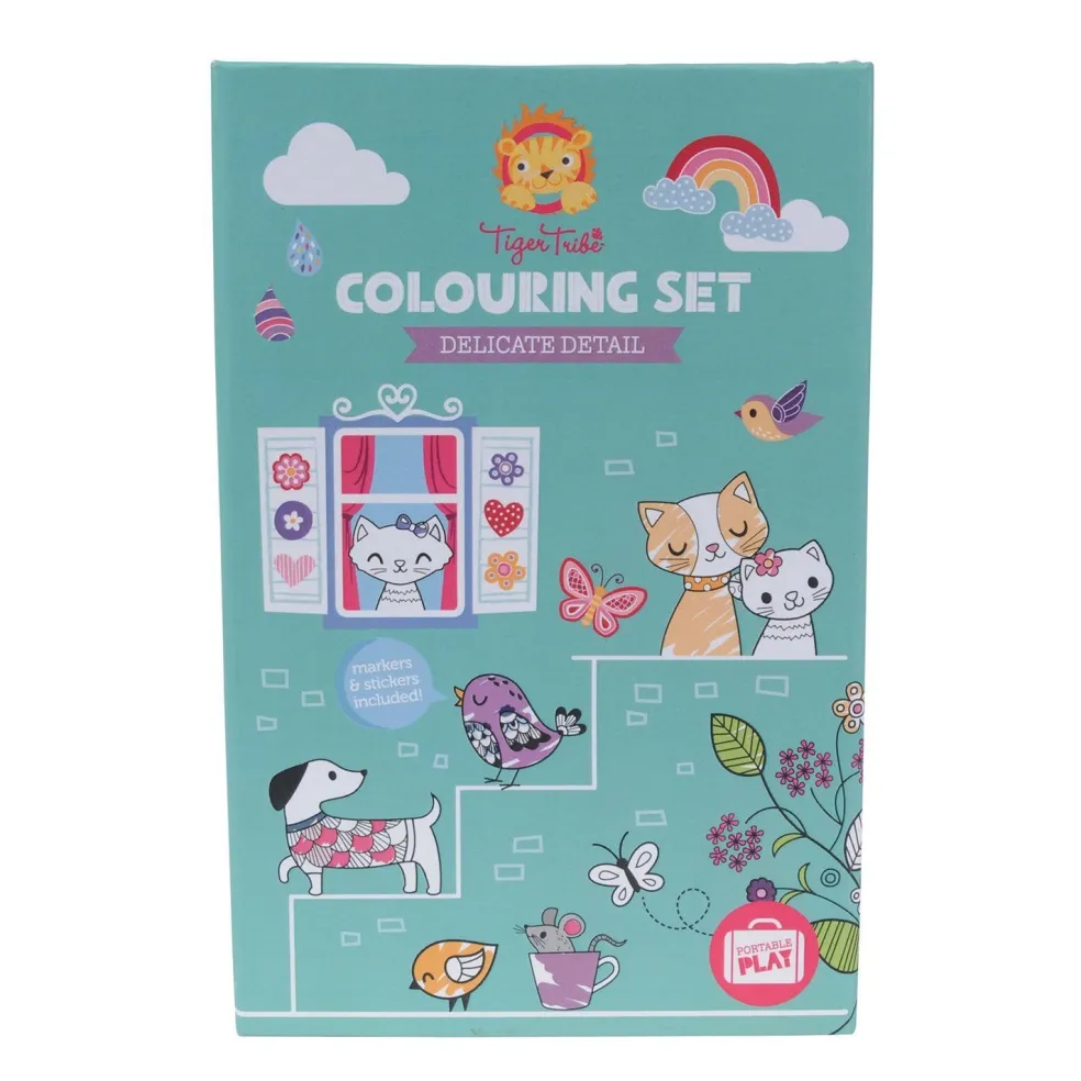 Tiger Tribe Colouring Packs