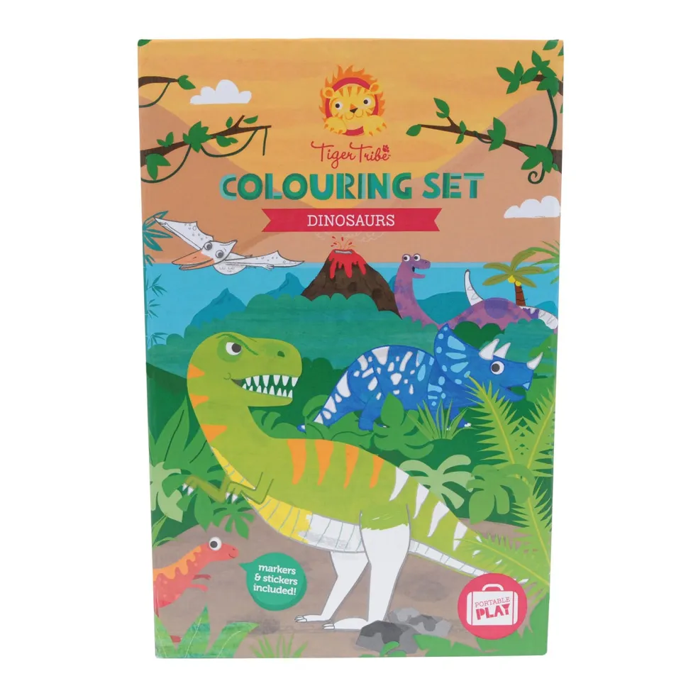 Tiger Tribe Colouring Packs