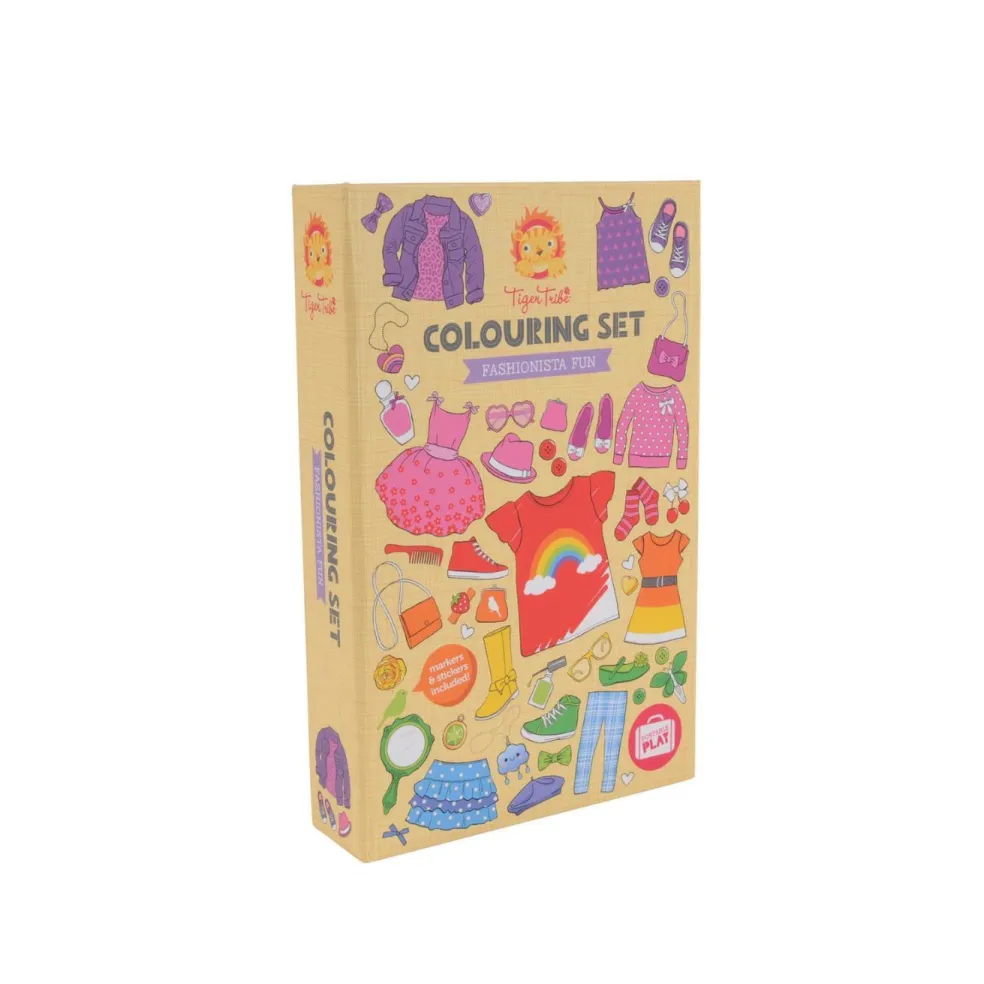 Tiger Tribe Colouring Packs