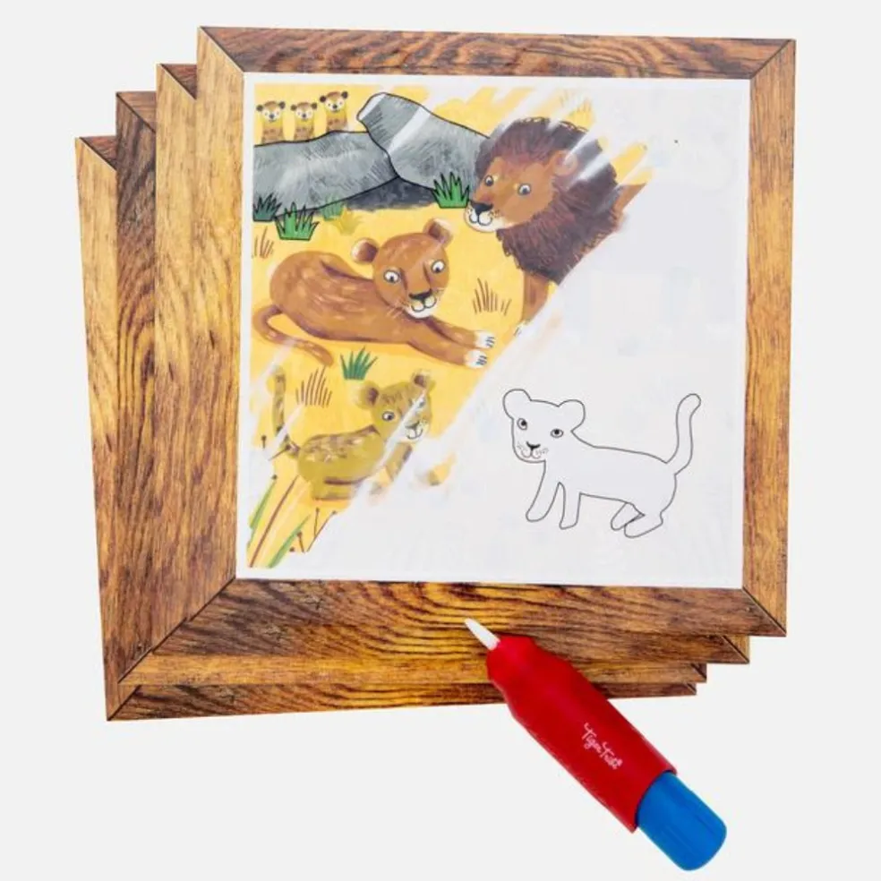 Tiger Tribe Magic Paint World - Safari Adventure