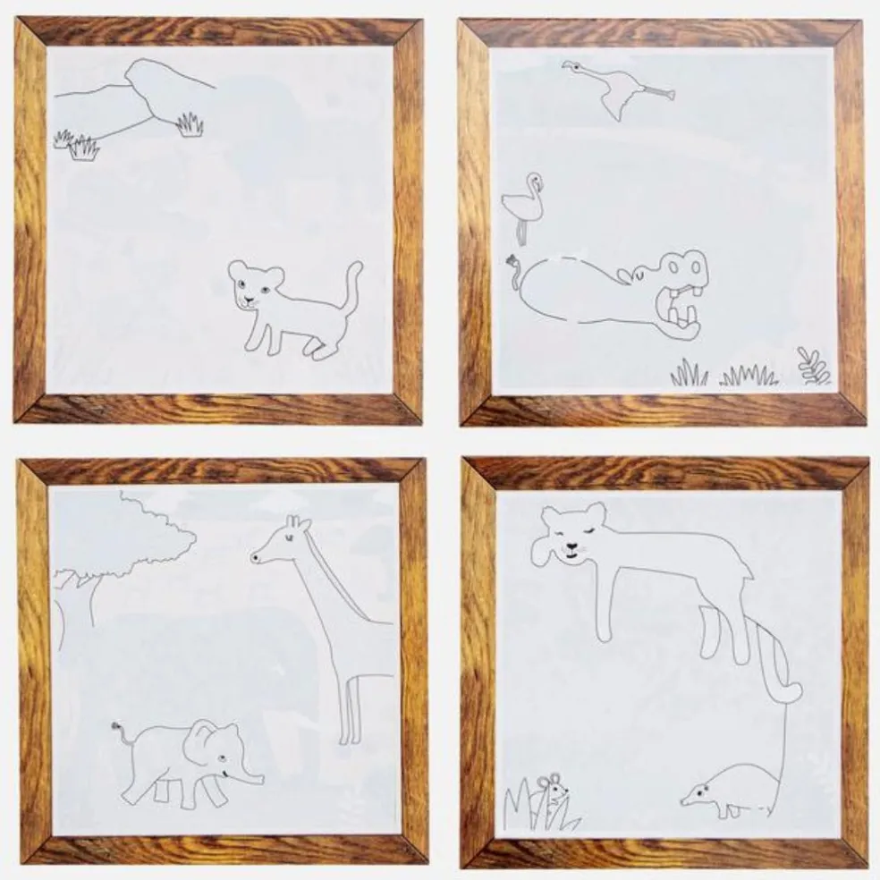 Tiger Tribe Magic Paint World - Safari Adventure