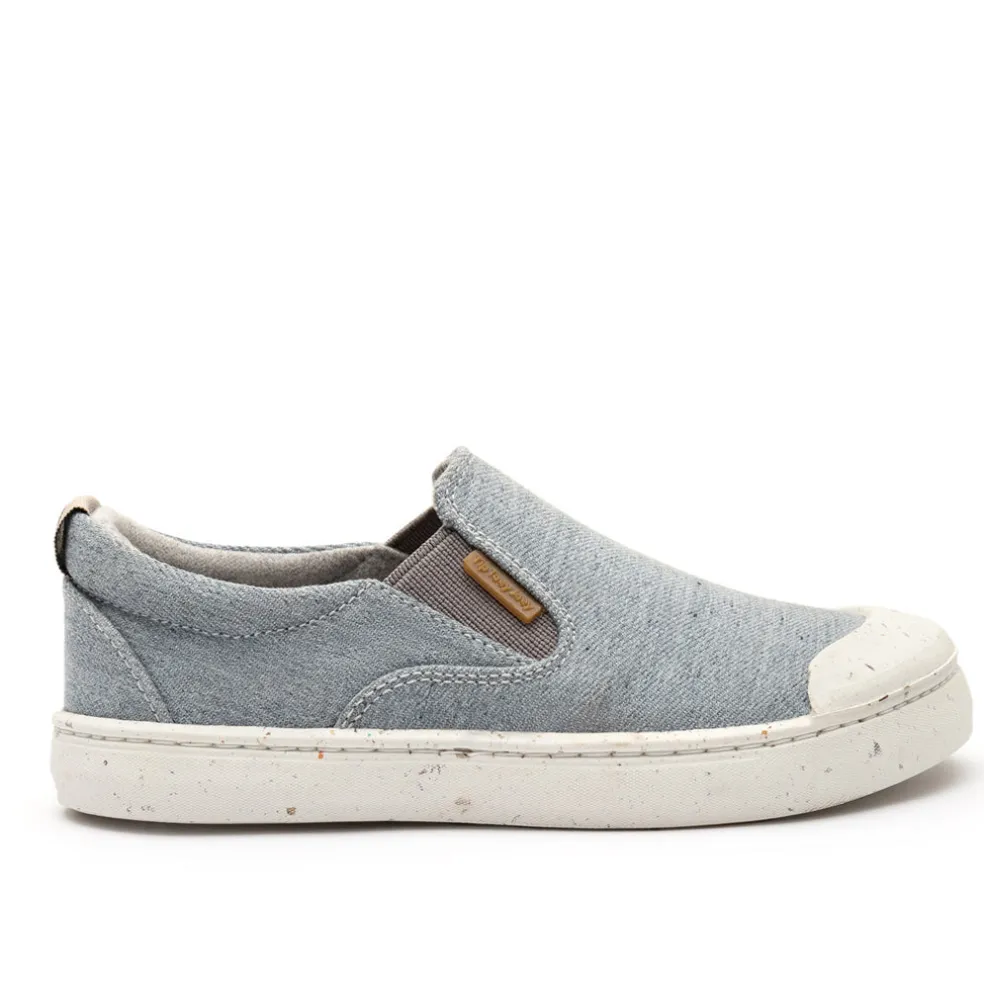 Tip Toey Joey Slip Green - Washed Jeans