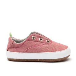 Tip Toey Joey Spicey Green - Camelia Eco Canvas