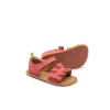 Tip Toey Joey Toddler Sandal Ruffy - Coral Matte
