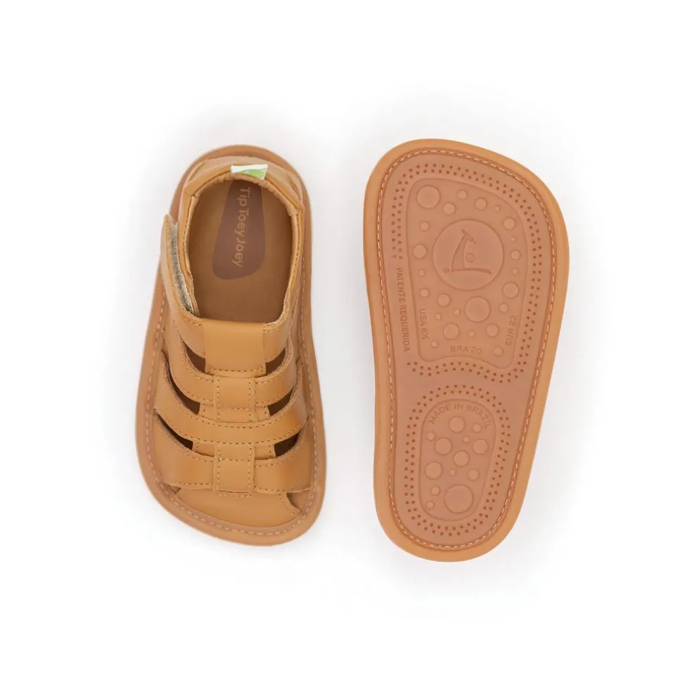 Tip Toey Joey Toddler Sandal Sandy - Hay