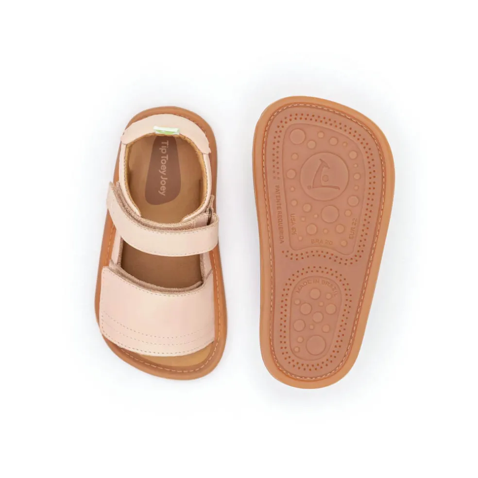 Tip Toey Joey Toddler Sandal Sleeky - Papaya Cream