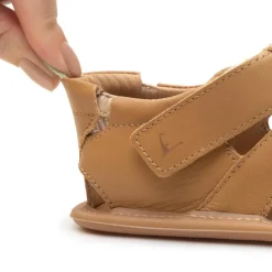 Tip Toey Joey Toddler Sandal Sandy - Hay