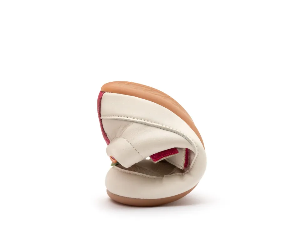 Tip Toey Joey Toddler Sneaker Bossy Play - Tapioca/Tangerine/Pitaya Pink