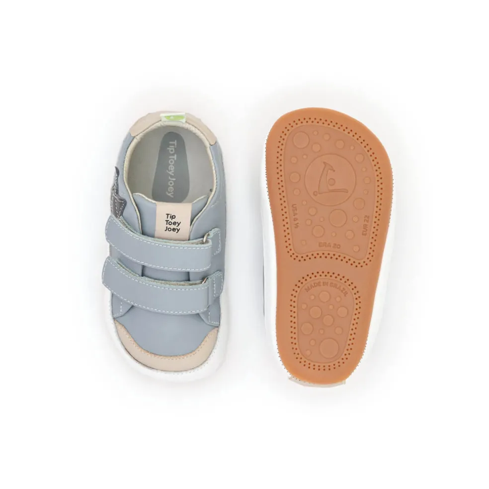 Tip Toey Joey Toddler Sneaker Bossy Star - Tide Blue/Pumice/Ash