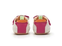 Tip Toey Joey Toddler Sneaker Bossy Play - Tapioca/Tangerine/Pitaya Pink
