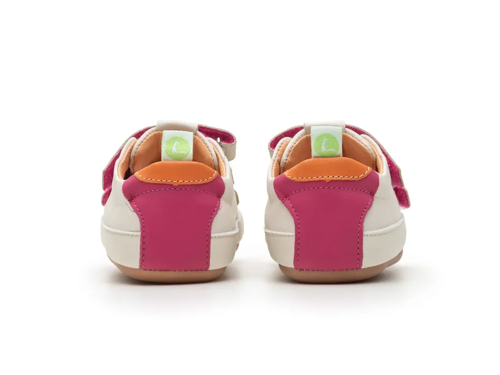 Tip Toey Joey Toddler Sneaker Bossy Play - Tapioca/Tangerine/Pitaya Pink