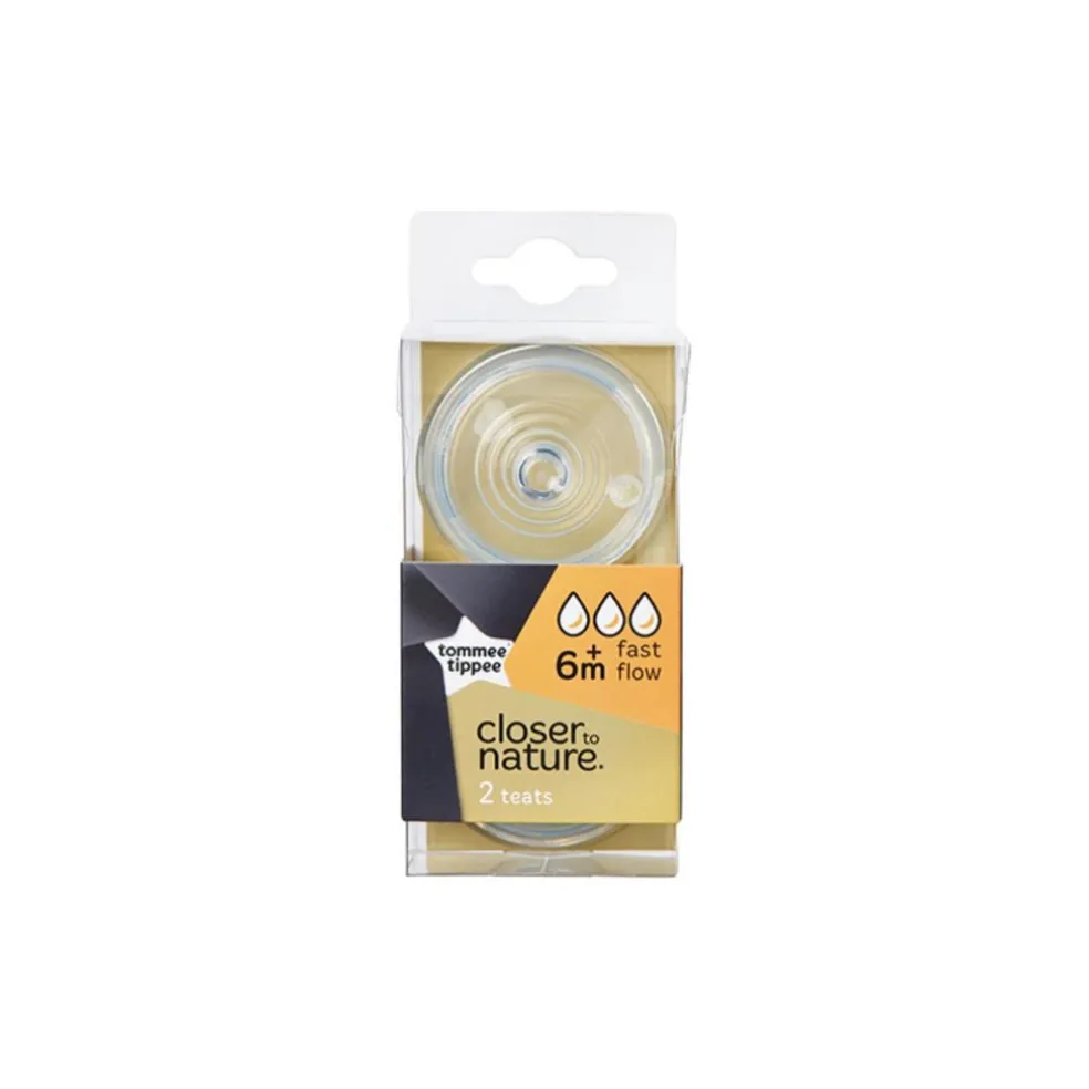 Tommee Tippee Closer to Nature Fast Flow Teats