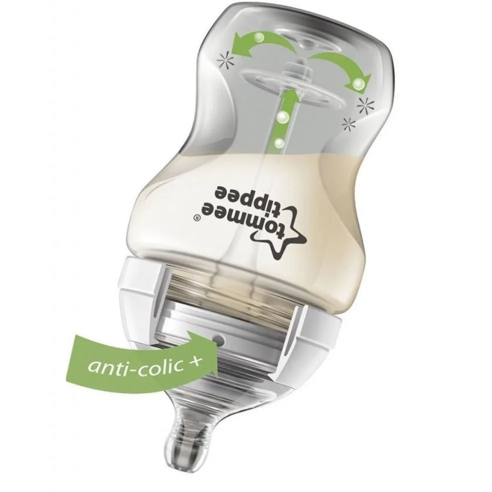 Tommee Tippee Closer To Nature Anti Colic Plus 260ml / 9oz Bottle