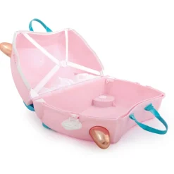 Trunki Ride-On Luggage Flossi Flamingo
