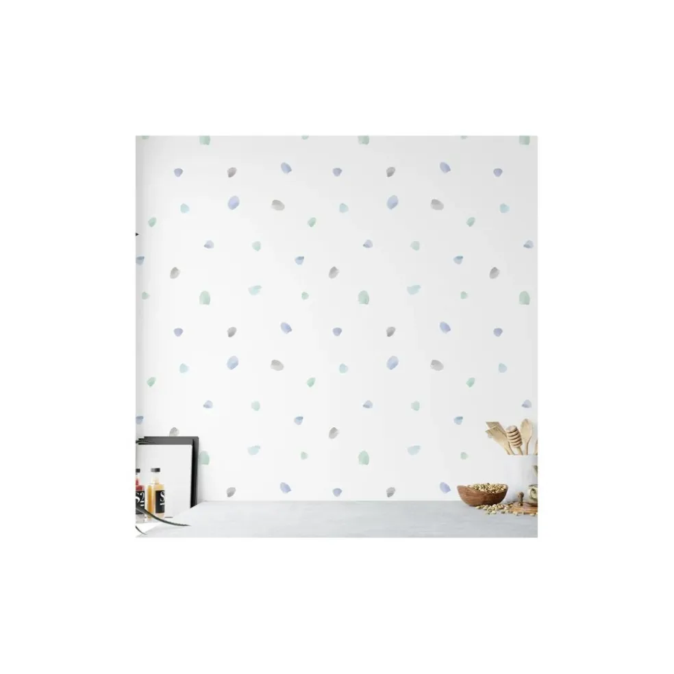 Urban Li'l Irregular Blobs Fabric Decal