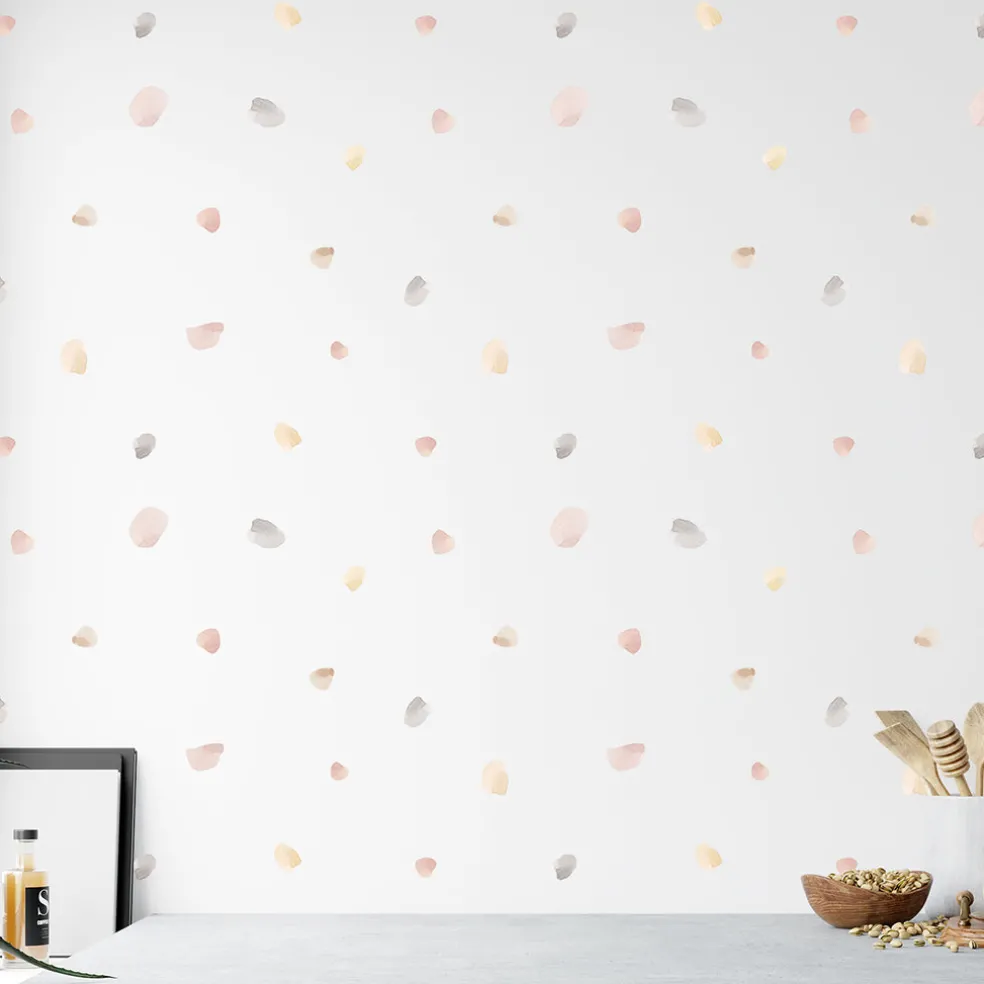 Urban Li'l Irregular Blobs Fabric Decal