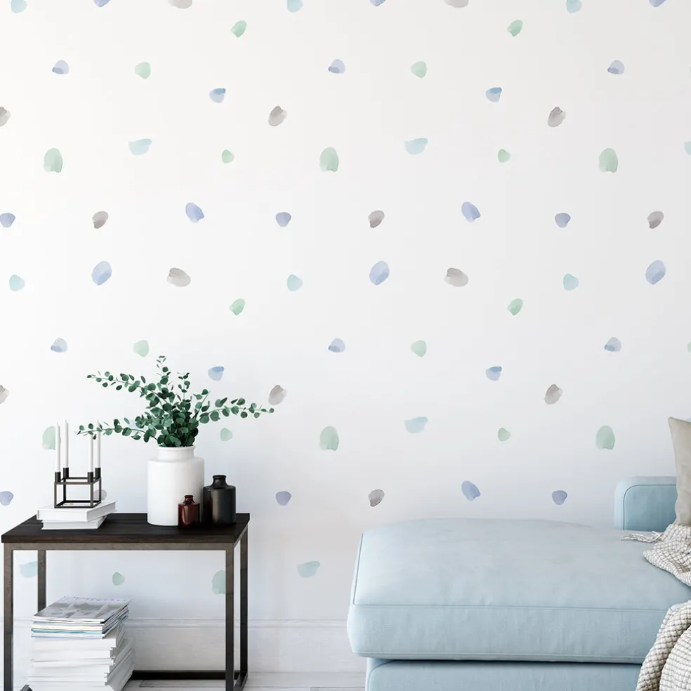 Urban Li'l Irregular Blobs Fabric Decal