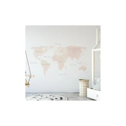 Urban Li'l World Map Wallpaper
