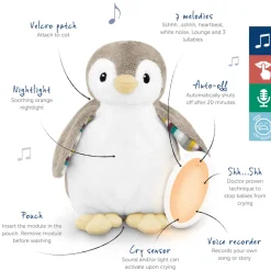 Zazu Baby Sleep Shusher - Phoebe Penguin