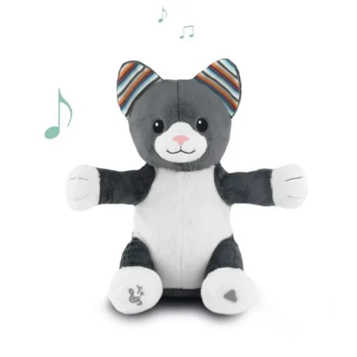 Zazu Interactive Soft Toy with Clapping Hands and Sound (Chloe the Cat)